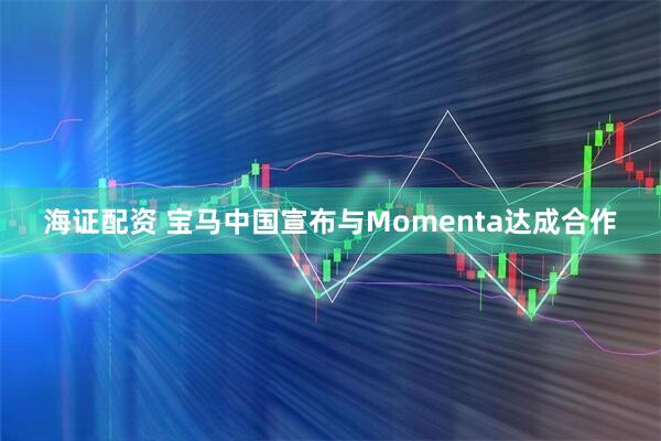 海证配资 宝马中国宣布与Momenta达成合作